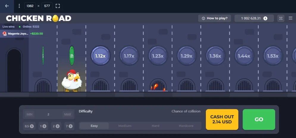 Chicken Road gameplay
